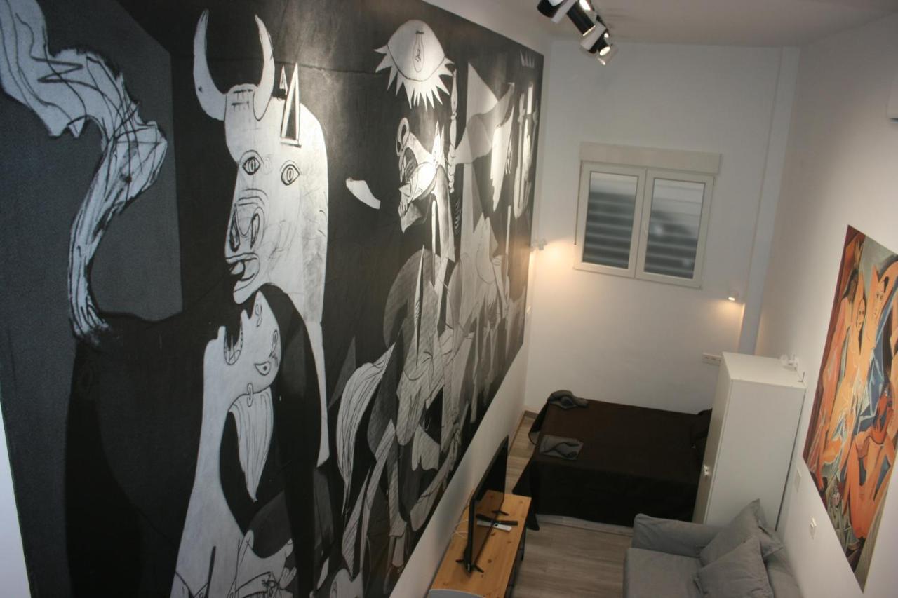 Golondrinas De Malaga "Apartamentos Con Mucho Arte" Y Terraza Solarium En Coliving Kültér fotó