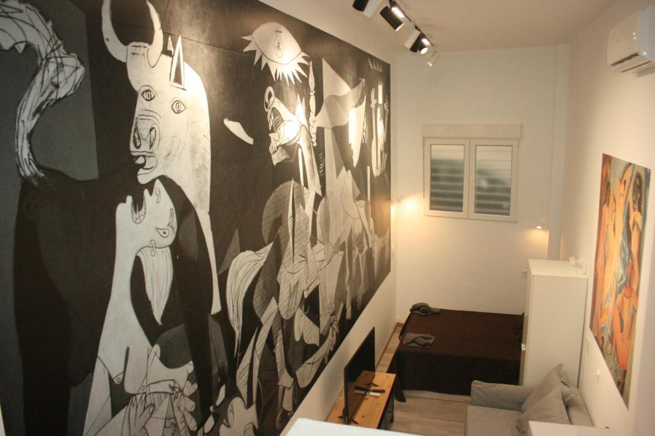 Golondrinas De Malaga "Apartamentos Con Mucho Arte" Y Terraza Solarium En Coliving Kültér fotó