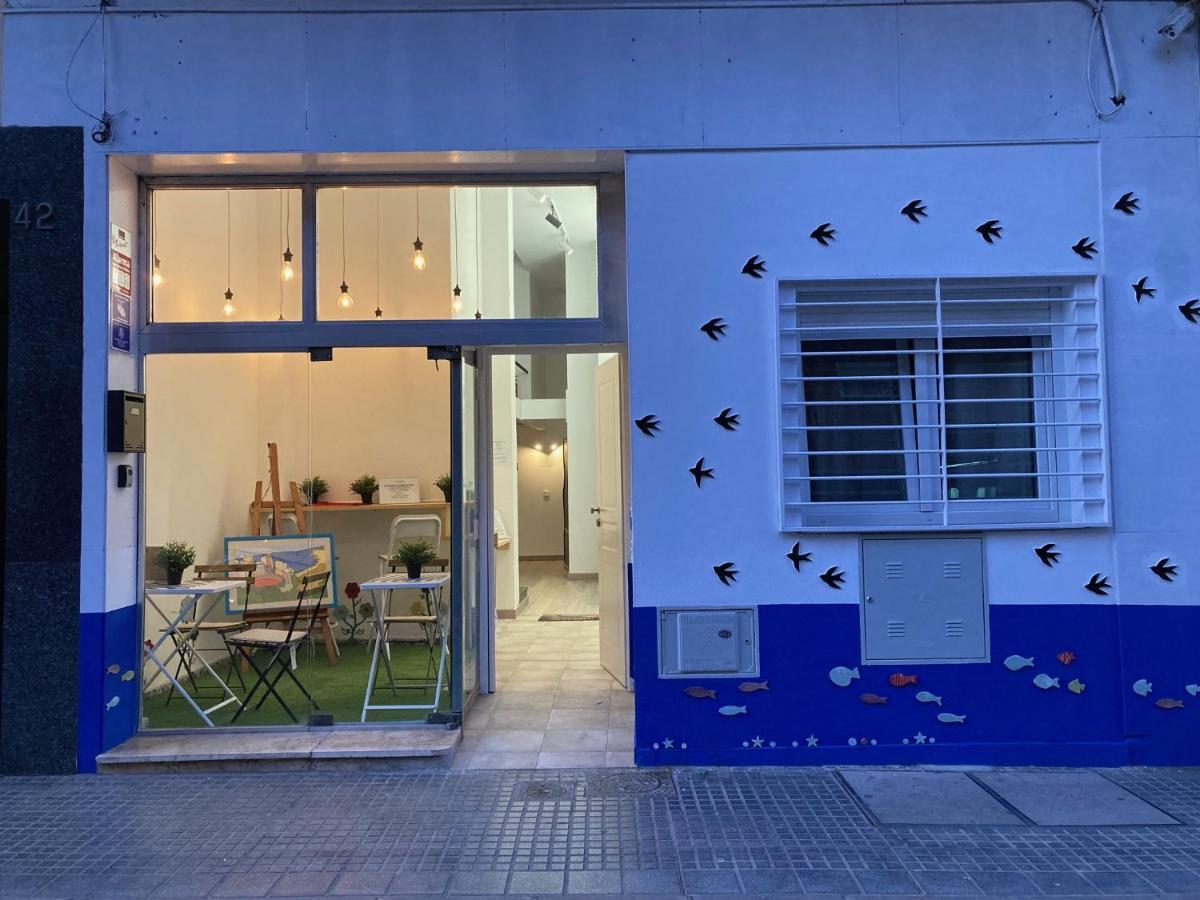 Golondrinas De Malaga "Apartamentos Con Mucho Arte" Y Terraza Solarium En Coliving Kültér fotó